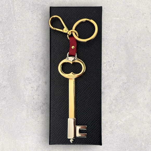 **Sold** Prada Lucky Key Bag Charm / Keychain - Picture 7 of 7
